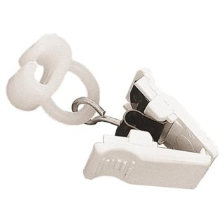 1 - 10 peças gancho de braçadeira para cortina de trilho camper home